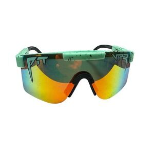 PIT VIPER the Poseidon Polarized Originals Sunglasses Mint Green READ